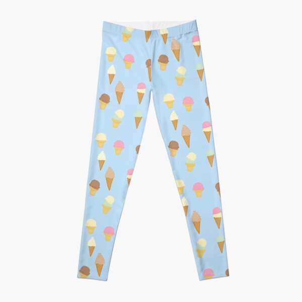 Winter Leggings - Pastel Ice Cream Dreams - Rainbow Rules