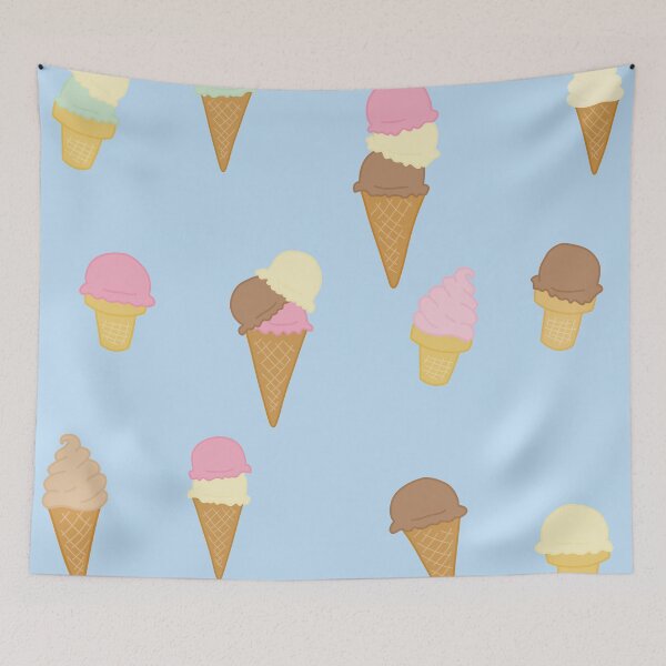 Item preview, Ice Cream Pattern designed and sold by tryinart.