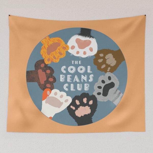 Item preview, The Cool Beans Club - blue designed and sold by Taylor Tinkham.