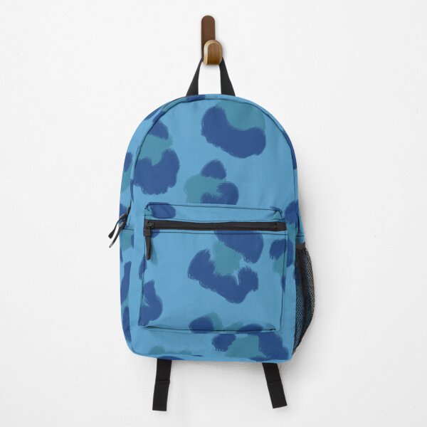 Item preview, Leopard in the Wild - blue designed and sold by Home with Lola.