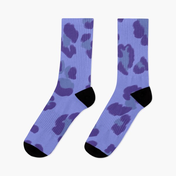 Item preview, Leopard in the Wild - purple blue designed and sold by Home with Lola.