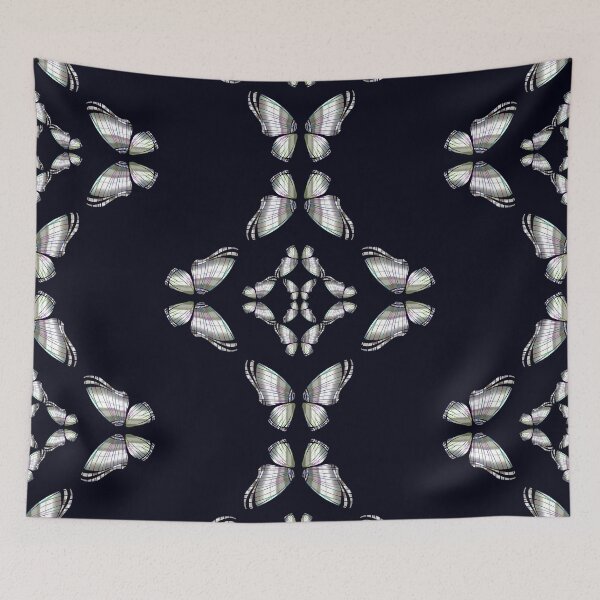 Item preview, Silver Butterflies designed and sold by DesignLust.