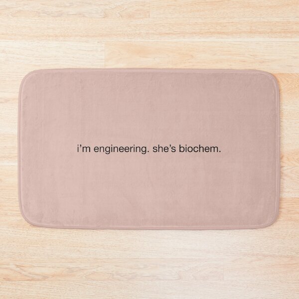 Item preview, i’m engineering, she’s biochem designed and sold by carterwood.