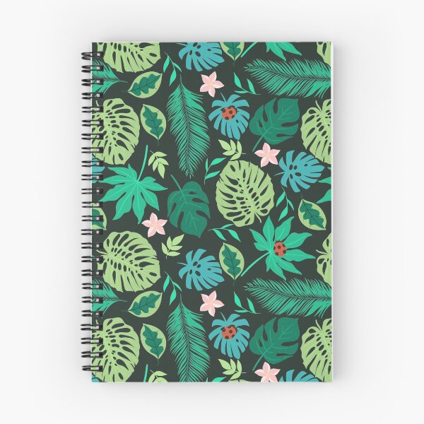 Item preview, pattern with tropical leaves and flowers. designed and sold by burbura.
