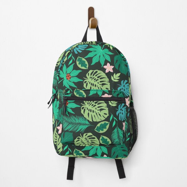 Item preview, pattern with tropical leaves and flowers. designed and sold by burbura.
