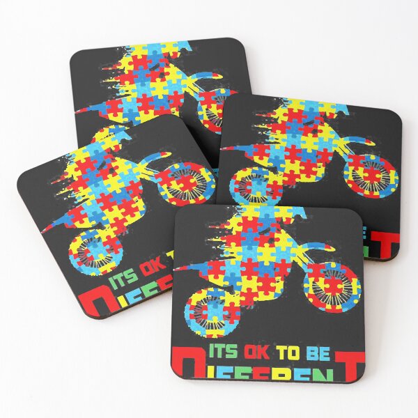 Item preview, Autism Motorbike It’s Ok To Be Different  designed and sold by PeggyGilligan.