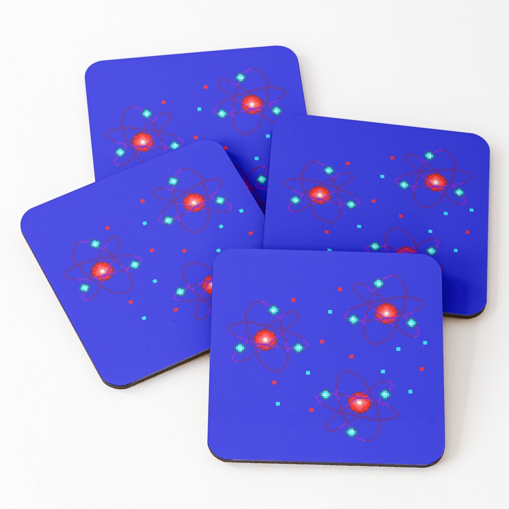 Item preview, Coasters (Set of 4) designed and sold by BlockHeadSHZ.