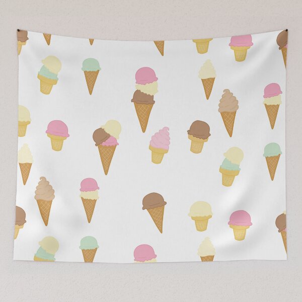 Item preview, Ice Cream Cone Pattern designed and sold by tryinart.