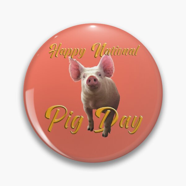Item preview, Happy national pig day March 1 designed and sold by unepommedeterre.