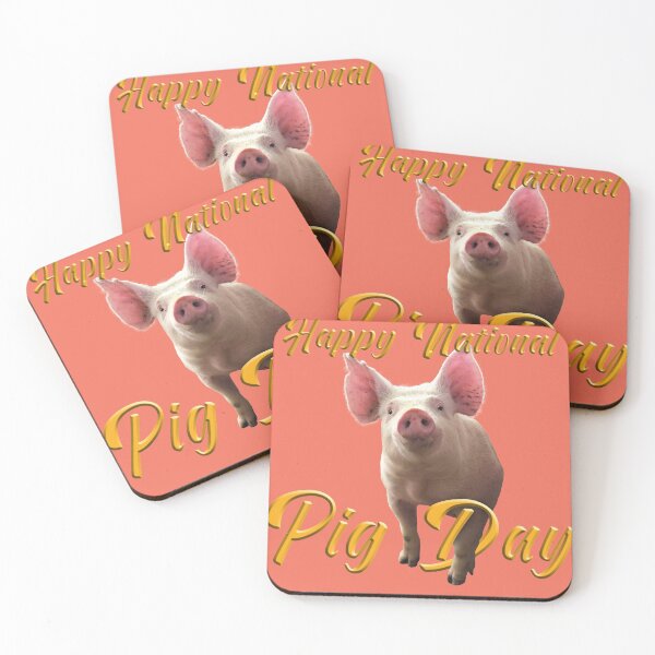 Item preview, Happy national pig day March 1 designed and sold by unepommedeterre.