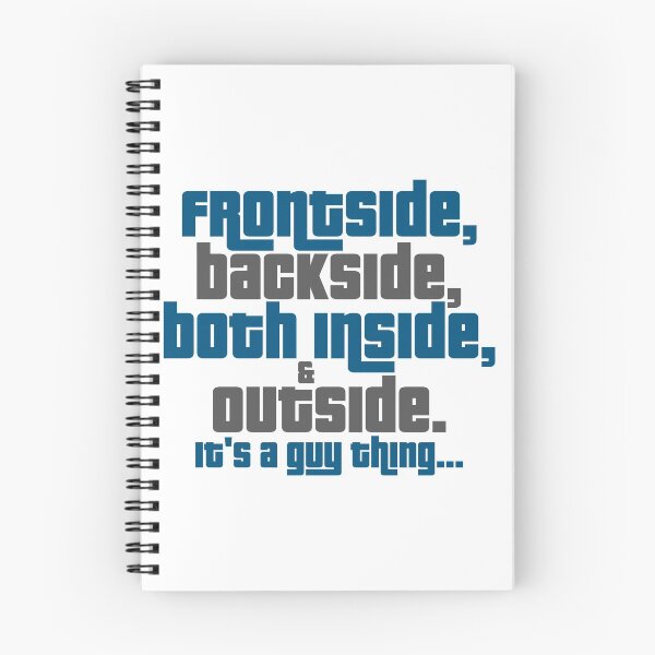 Item preview, Frontside, Backside, Inside and Out. Its a guy thing... designed and sold by Sticker Up.