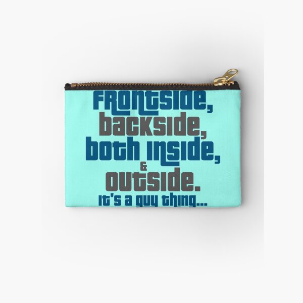 Item preview, Frontside, Backside, Inside and Out. Its a guy thing... designed and sold by Sticker Up.