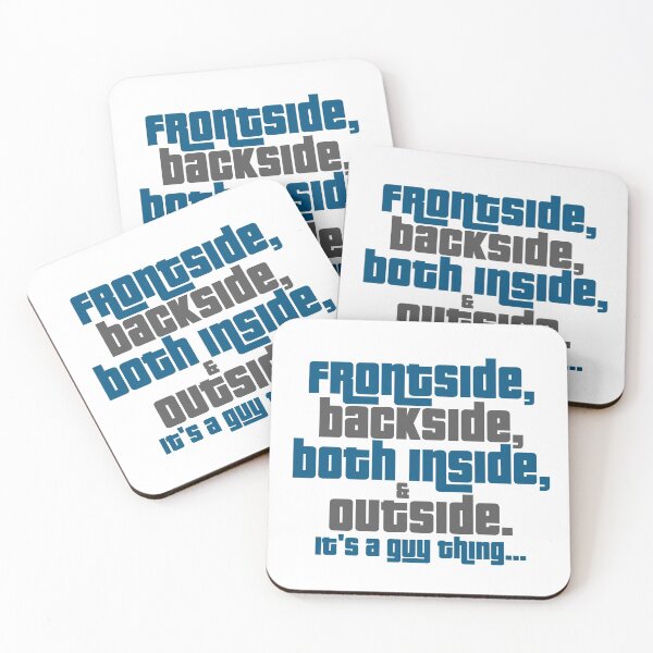 Item preview, Frontside, Backside, Inside and Out. Its a guy thing... designed and sold by Sticker Up.