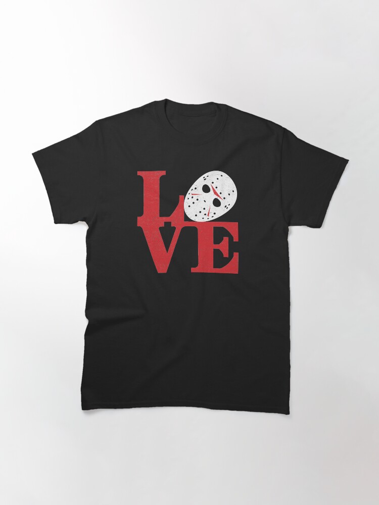 Alternate view of LOVE Friday the 13th Classic T-Shirt