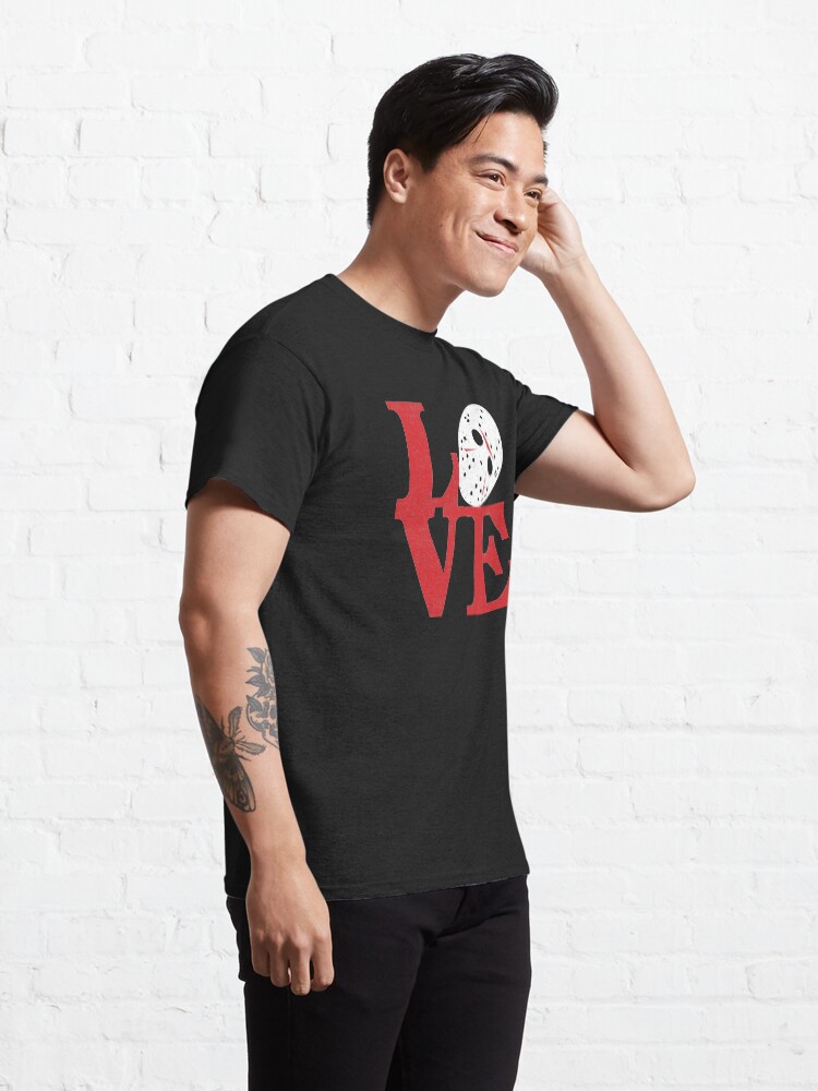 Alternate view of LOVE Friday the 13th Classic T-Shirt