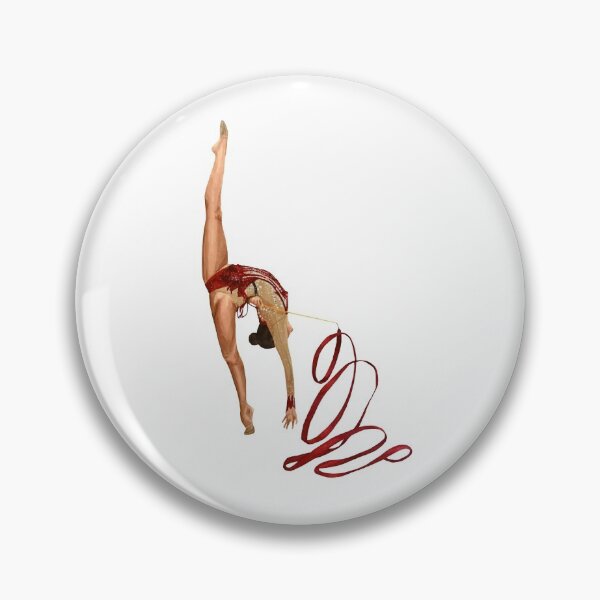 Item preview, Rhythmic Gymnastics Arina Averina Ribbon designed and sold by rhythmicdrawing.