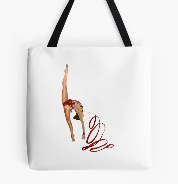 Rhythmic Gymnastics Yana Striga Ribbon Backgrab Turn Photographic Print  for Sale by rhythmicdrawing