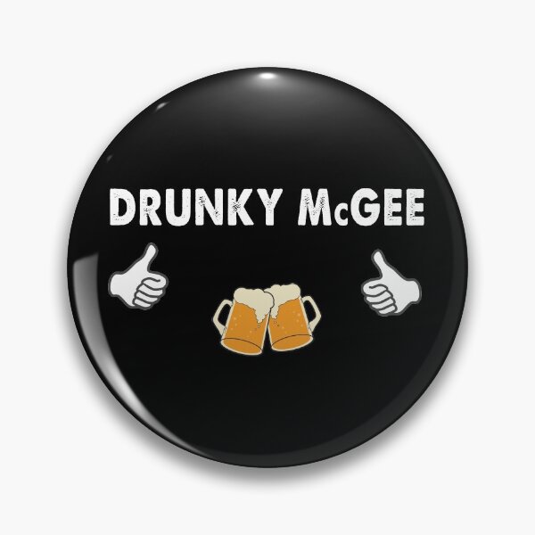 Item preview, Drunky MCGEE Retro designed and sold by Niishouseca.