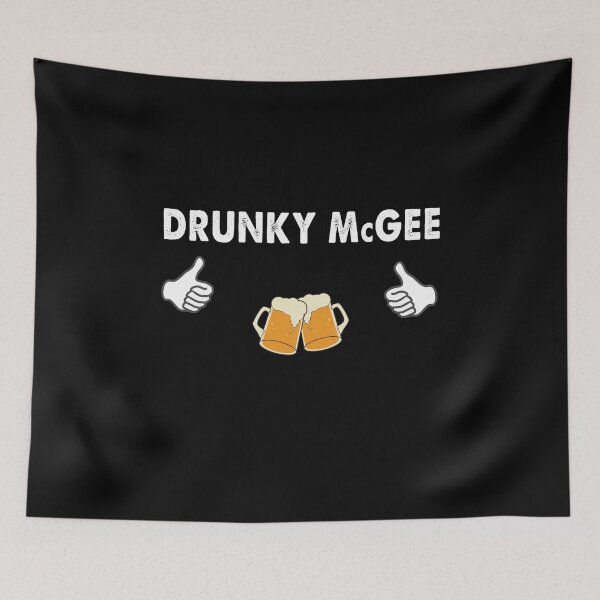 Item preview, Drunky MCGEE Retro designed and sold by Niishouseca.