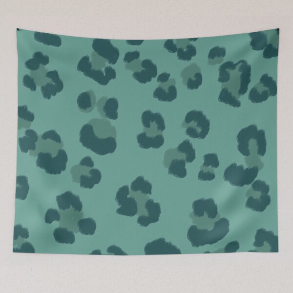 Item preview, Leopard in the Wild - Green designed and sold by Home with Lola.