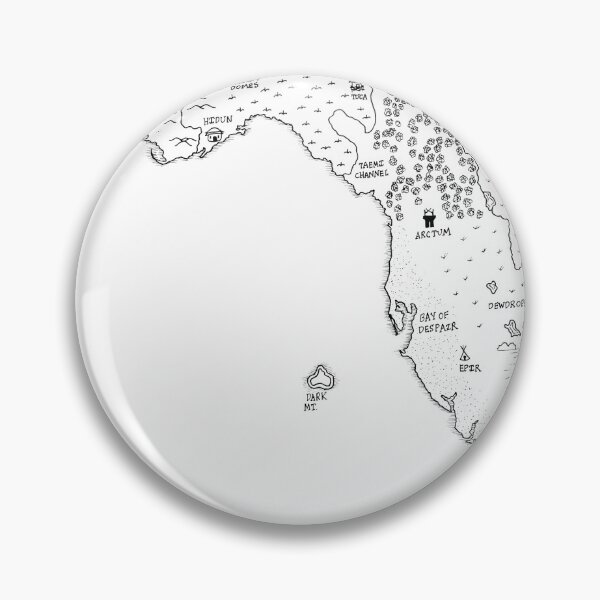 Item preview, Florida as a fantasy map - black and white designed and sold by aldayuan.
