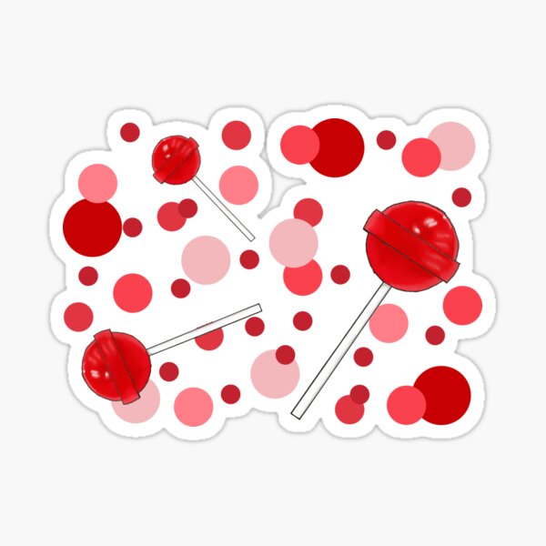 Classic Red Lipstick Sticker for Sale by CatharticTick