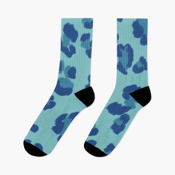 Item preview, Leopard in the Wild - Light Blue designed and sold by Home with Lola.
