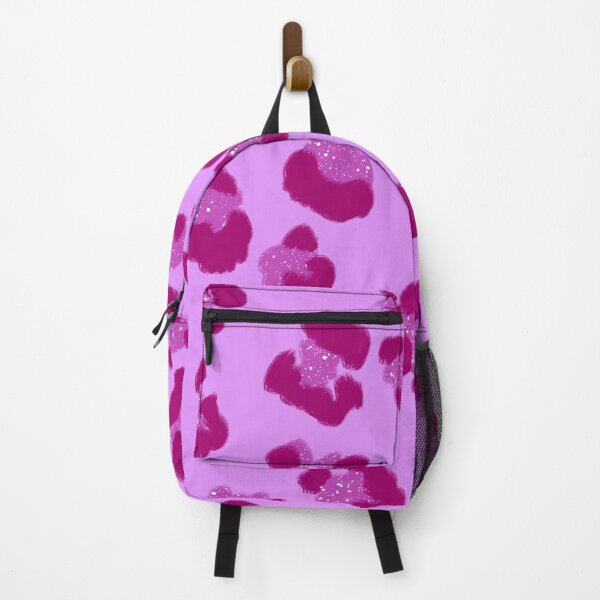 Item preview, Leopard in the Wild - Bright Purple Speckled designed and sold by Home with Lola.