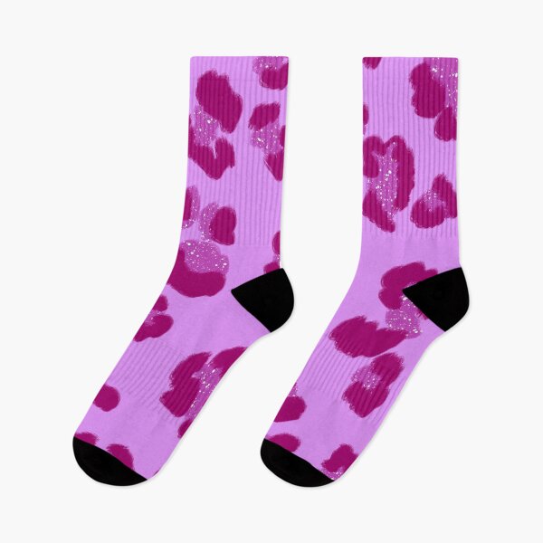 Item preview, Leopard in the Wild - Bright Purple Speckled  designed and sold by Home with Lola.