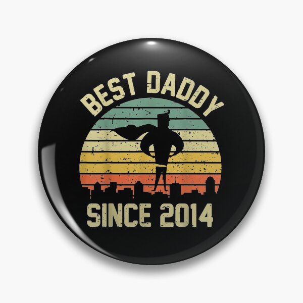 Item preview, Best Dad Since 2014 Fathers Day Birthday Retro Vintage designed and sold by aguilaro.