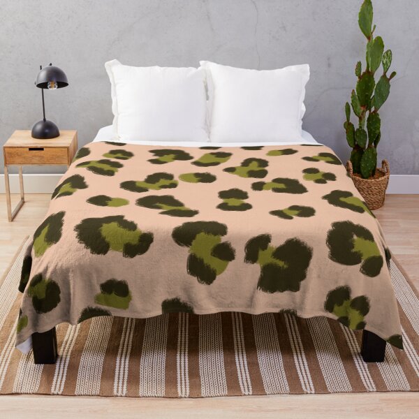 Item preview, In the Wild - green peach designed and sold by Home with Lola.