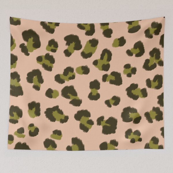 Item preview, In the Wild - green peach designed and sold by Home with Lola.