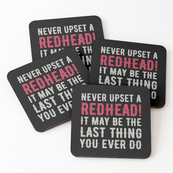 Item preview, Redhead Hair Quote Funny Humour Saying designed and sold by CuteDesigns1.
