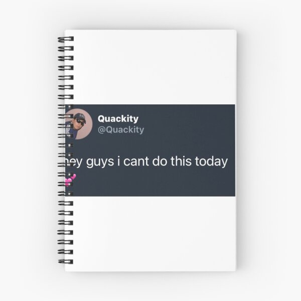 Item preview, quackity funny tweet designed and sold by scarzuh.