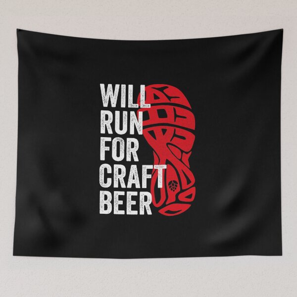 Artikelvorschau, Wird für Craft Beer laufen entworfen und verkauft von Craftaholic.