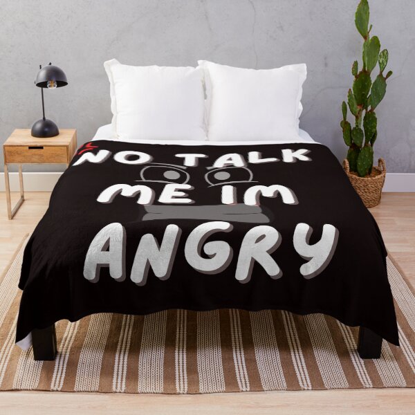 Item preview, No Talk Me Im Angry designed and sold by getyourvibeon.