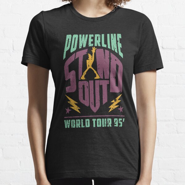  Vintage Powerline Stand Out World Tour 95' T-Shirt Essential T-Shirt