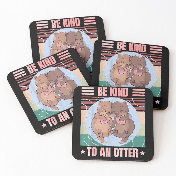 Item preview, Be Kind To An Otter Funny Otter Lover Retro Kindness designed and sold by aguilaro.