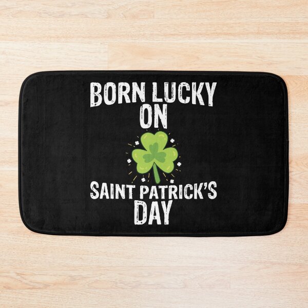 Item preview, Born Lucky On Saint Patrick's Day Irish Gift designed and sold by TooFlyDesign.