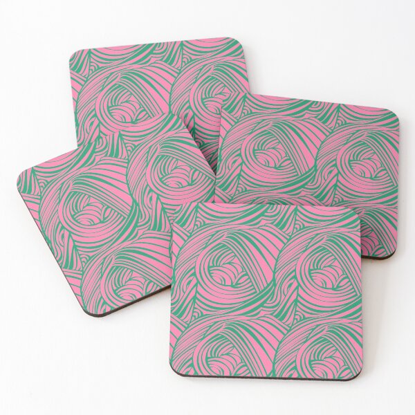 Item preview, Hidden Roses Pink and Green 04 designed and sold by vortexatelier.