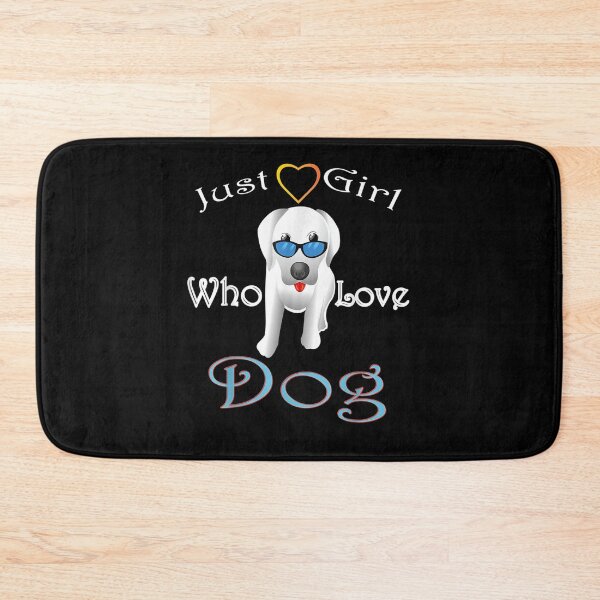 Item preview, Just A Girl Who Love Dog Man Woman Gift designed and sold by aguilaro.