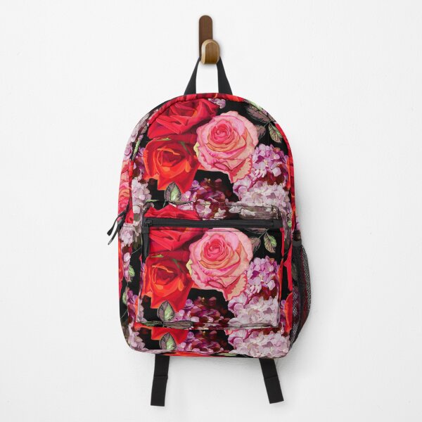 Item preview, Red rose and hydrangea flowers. designed and sold by WeeraS.