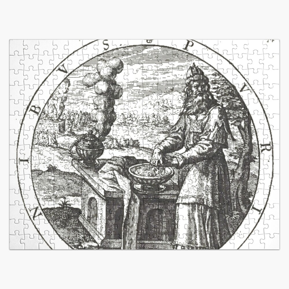Alchimie Spirituelle,ur,jigsaw_puzzle_252_piece_flatlay,square_product,1000x1000-bg,f8f8f8