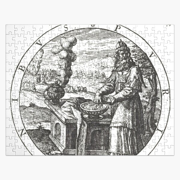De la Theurgie Ou la Pratique Hermetique, Traite d Alchimie Spirituelle Jigsaw Puzzle