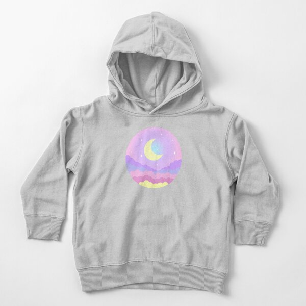 Pastel Skies Toddler Pullover Hoodie