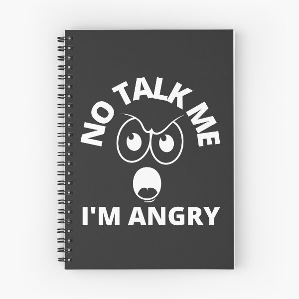 Item preview, No Talk Me I'M Angry designed and sold by MohitJain1109.