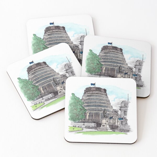 Item preview, Wellington Parliament Building - The Beehive designed and sold by Tom Napper Design.
