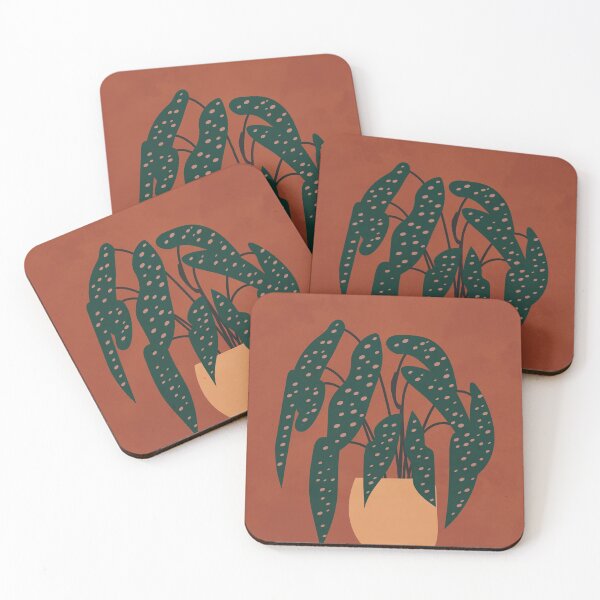 Aperçu de l'œuvre Boho Terracotta Begonia créée et vendue par technicolorable_art.