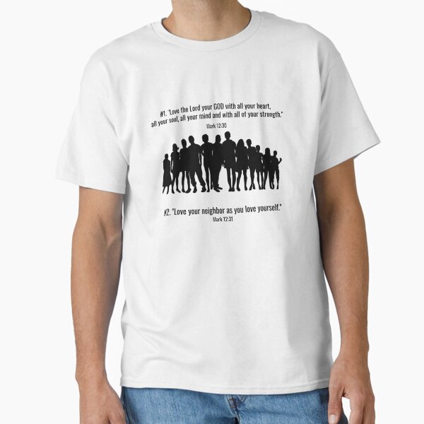 Item preview, Love GOD, and love your neighbor designed and sold by Scarlet Mejia.