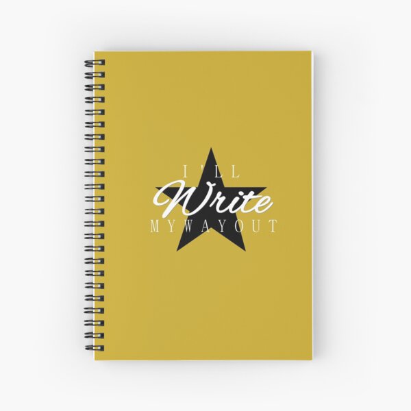 Hamilton - Write my Way Out Spiral Notebook